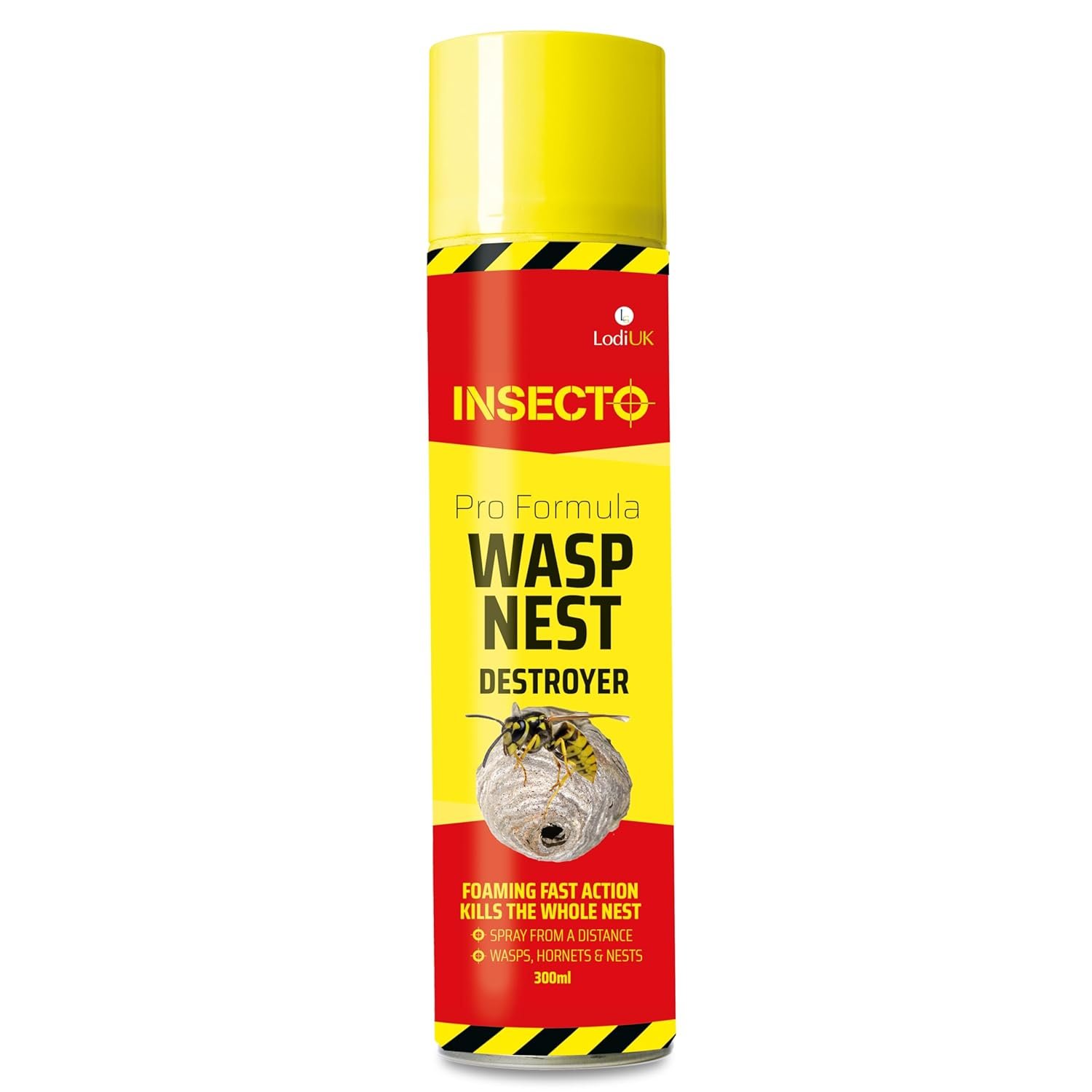 Wasp nest destroyer foam